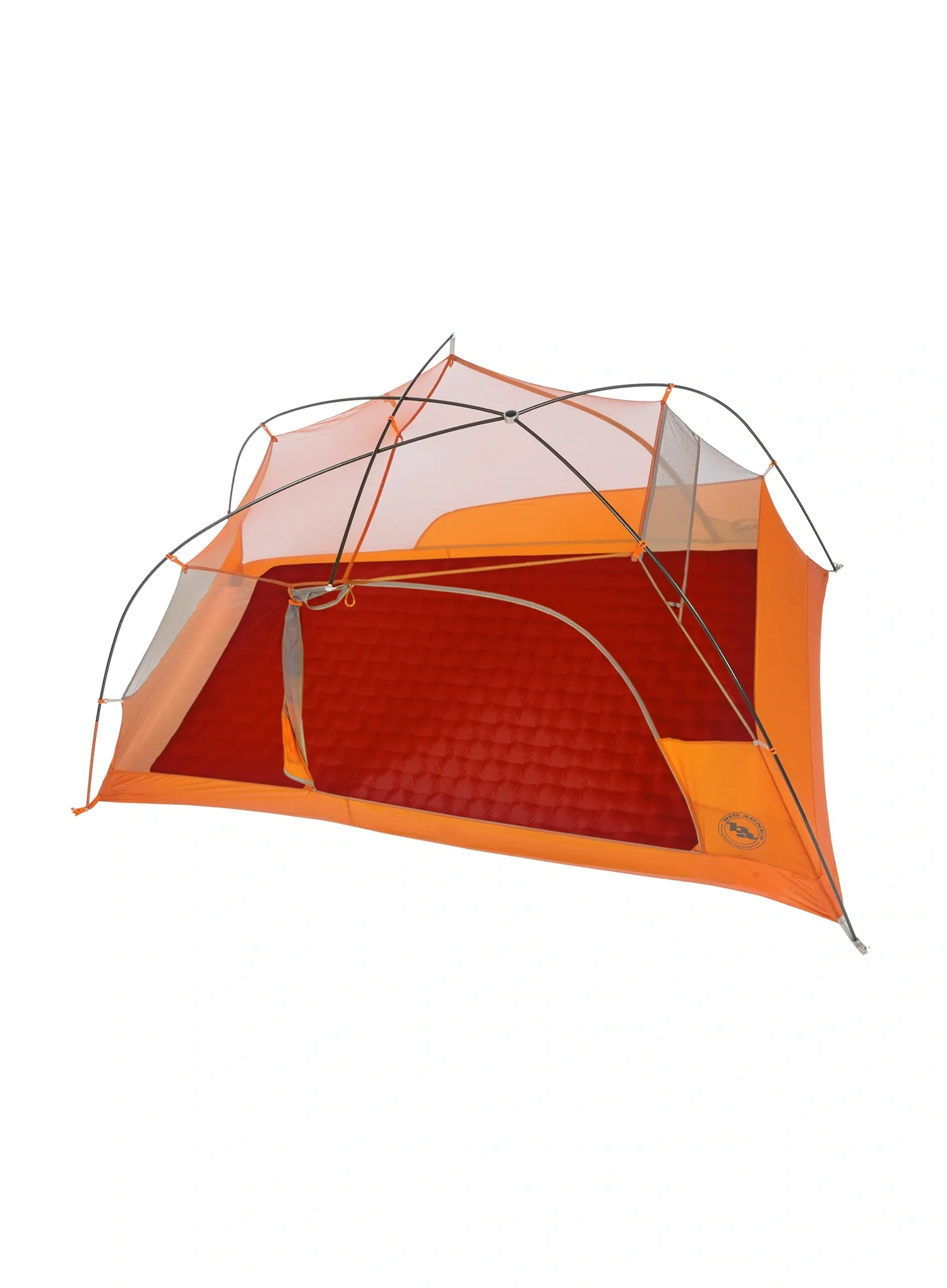 Nafukovací matrace Big Agnes Rapide Sl Insulated Tent Floor Pad Tapered - orange
