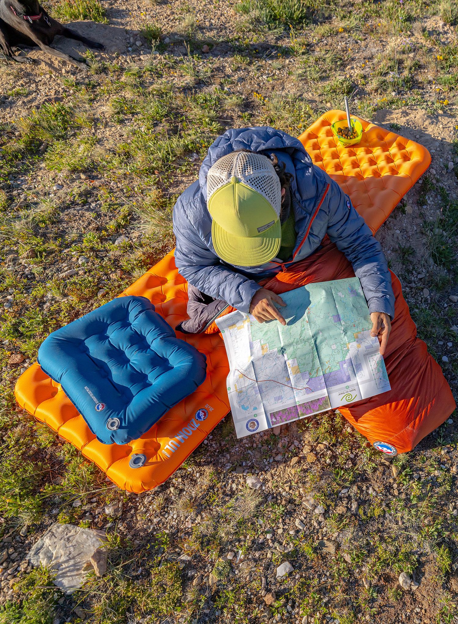 Nafukovací matrace Big Agnes Zoom UL Insulated Wide Long - amber glow