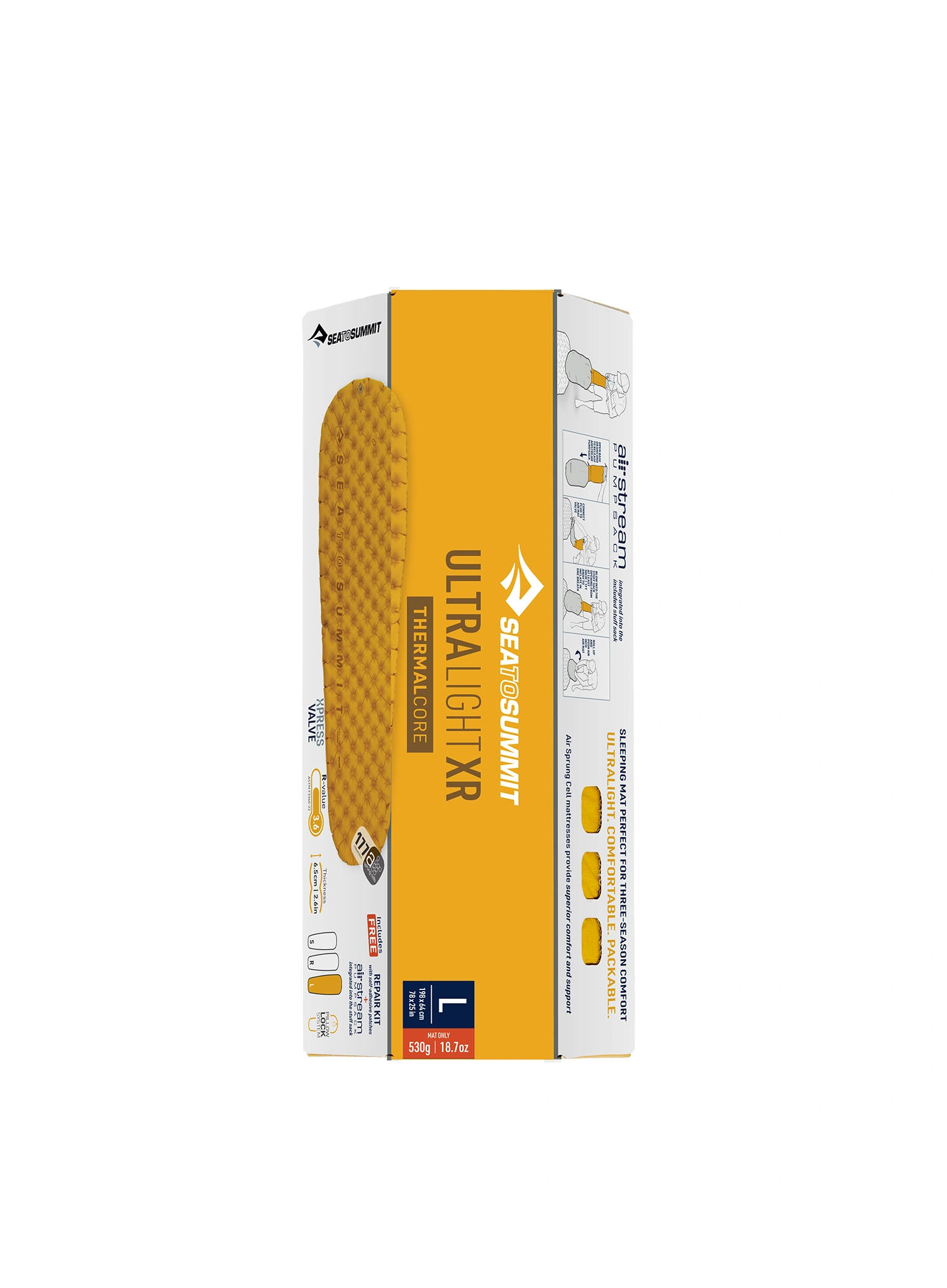 Nafukovací matrace Sea to Summit Ultralight XR Insulated Mat L - arrowwood