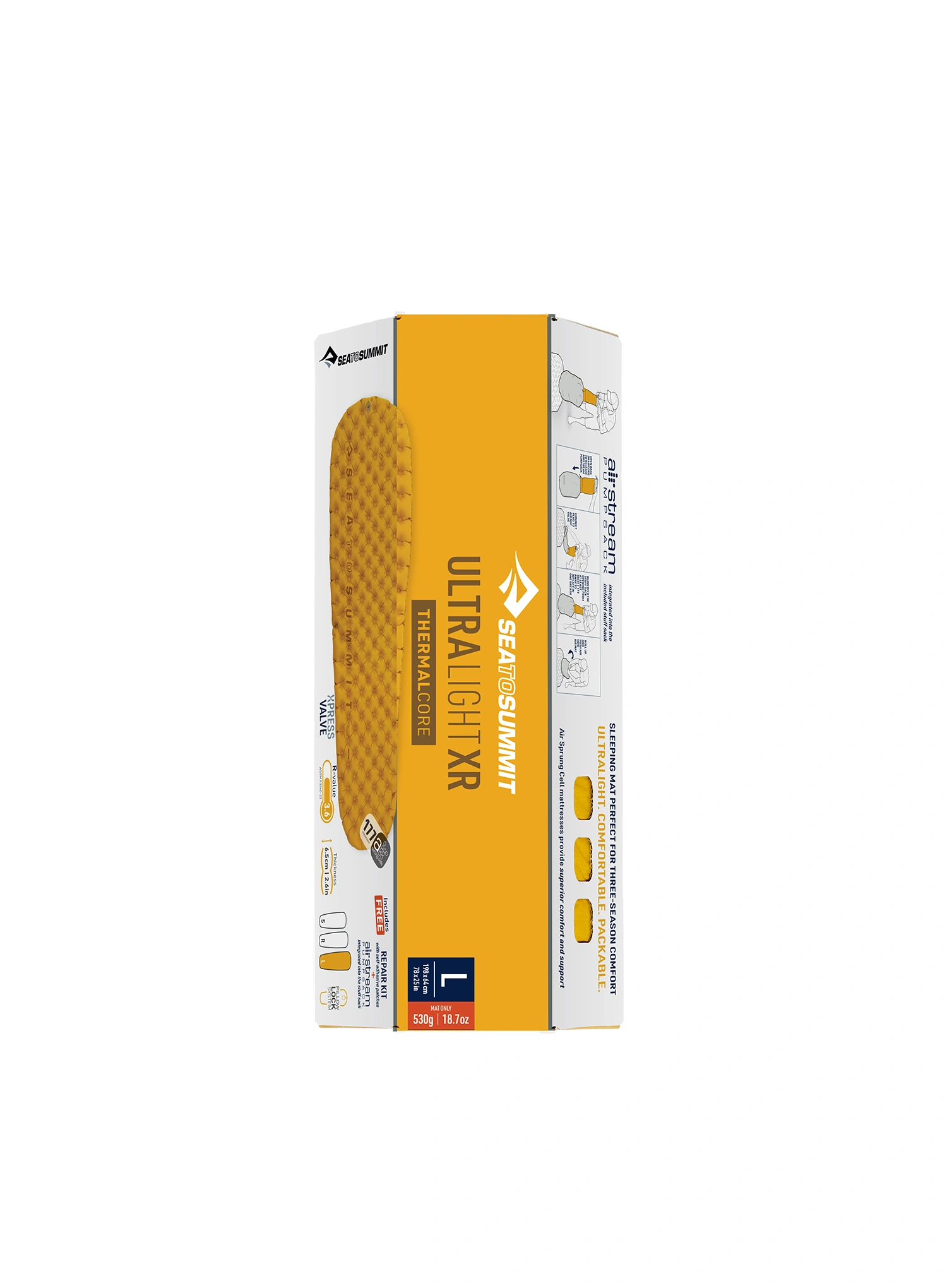 Nafukovací matrace Sea to Summit Ultralight XR Insulated Mat R - arrowwood