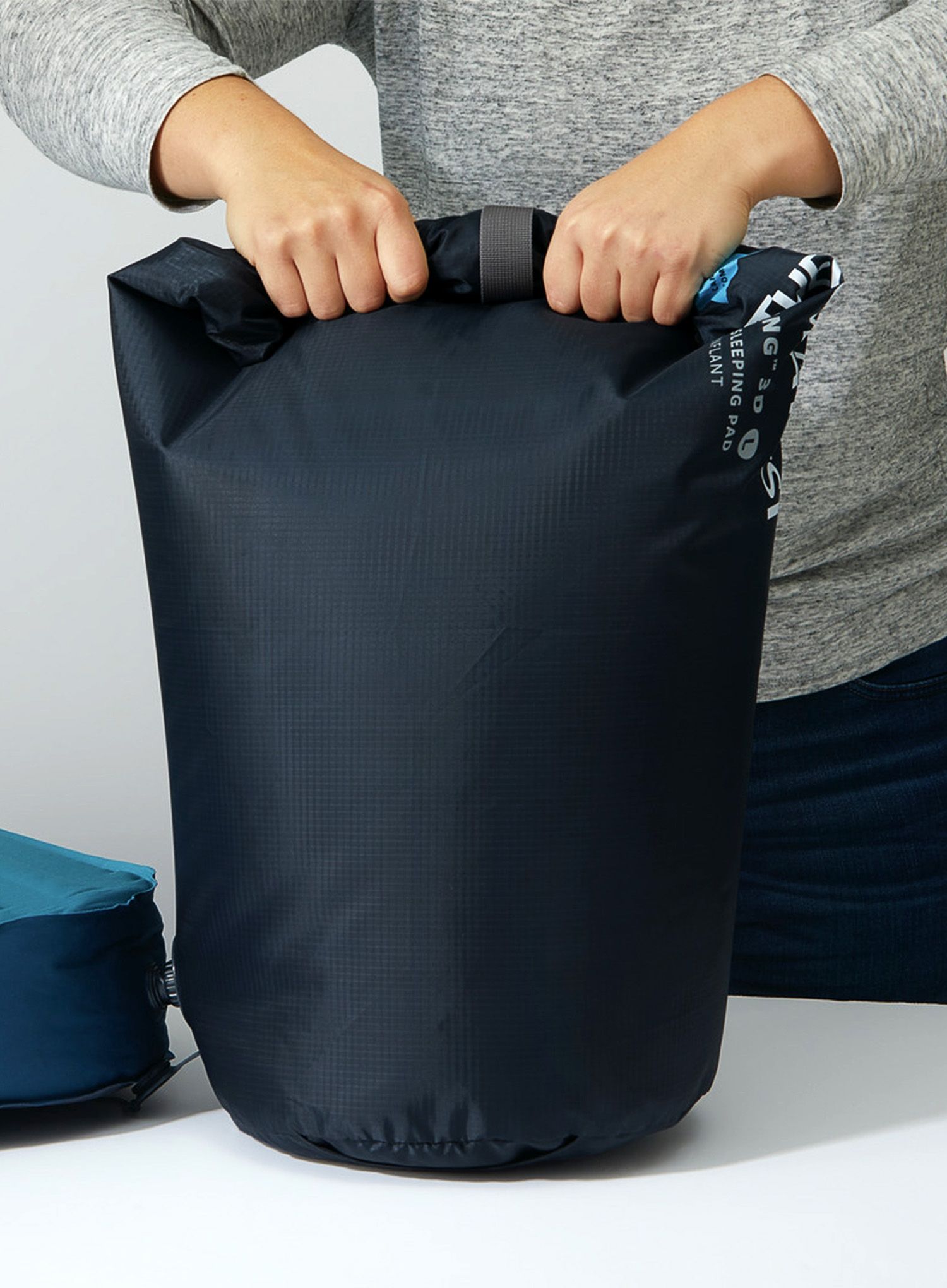 Samonafukovací karimatka Therm A Rest MondoKing 3D Large - marine blue