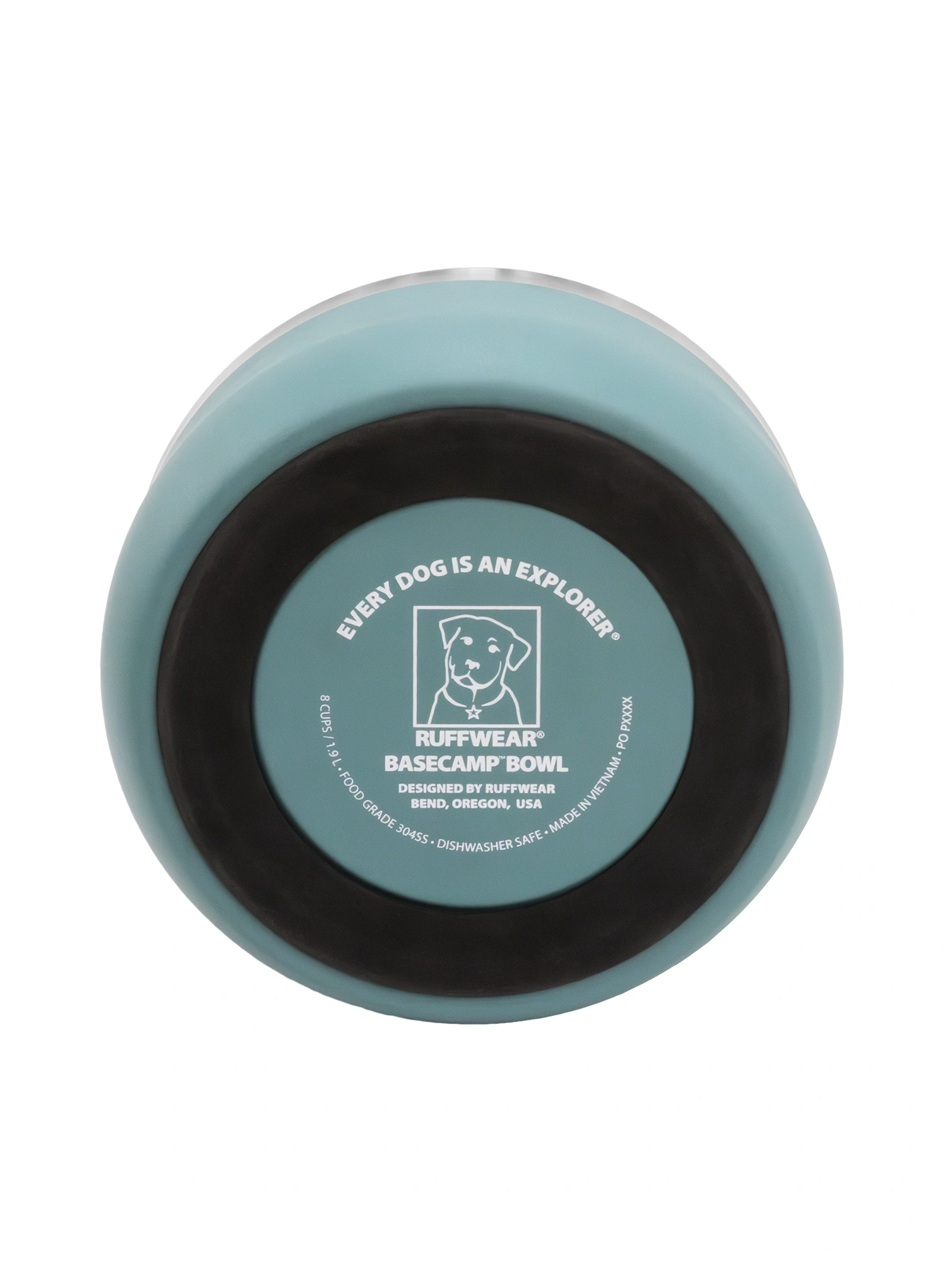 Miska pro psa Ruffwear Basecamp Bowl - river rock green