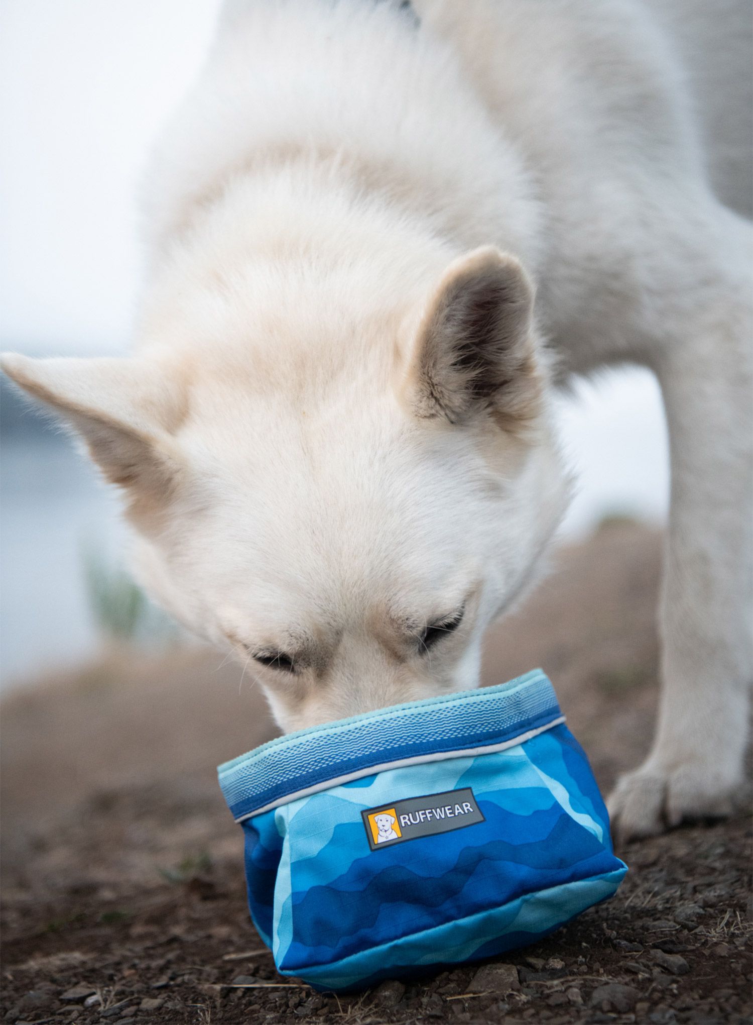Miska pro psa Ruffwear Quencher Bowl - coastal mountains