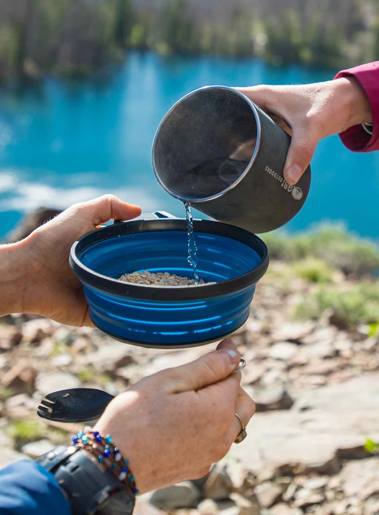 Turistická miska GSI Outdoors Escape Bowl - blue