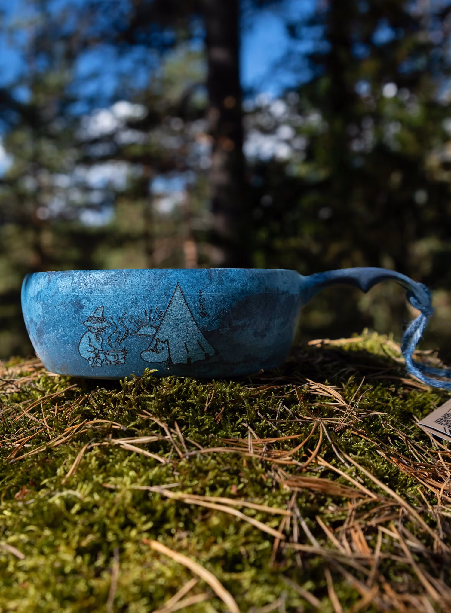 Turistická miska Kupilka 55 Moomin Moomins Camping - blue