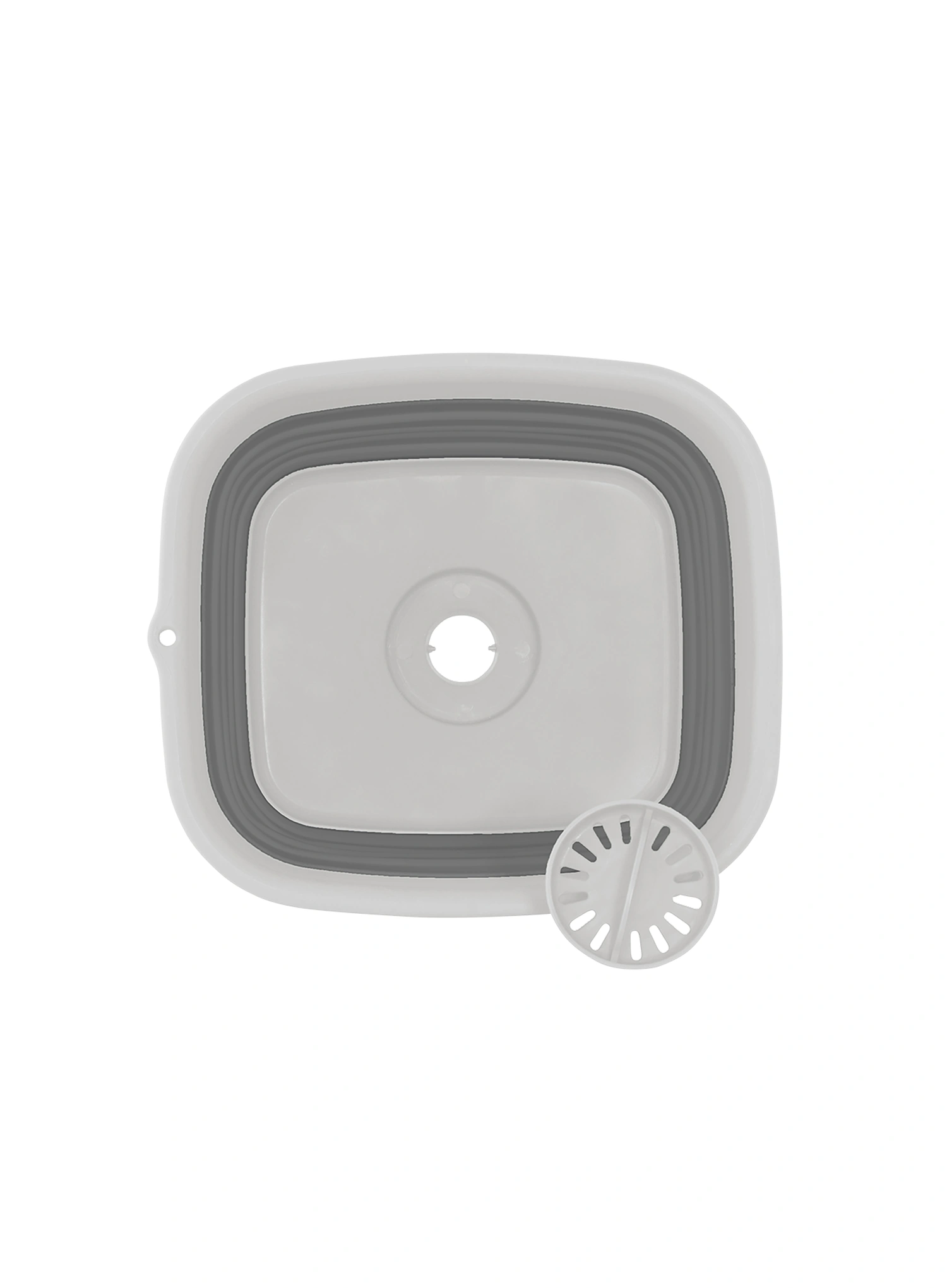Turistická miska Outwell Collaps Wash Bowl w/drain - grey mist
