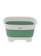 Turistická miska Outwell Collaps Wash Bowl w/drain - shadow green