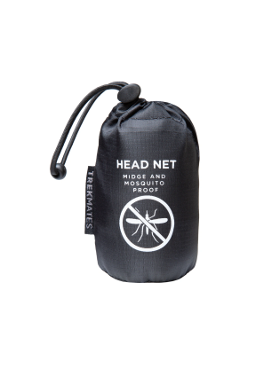 Moskytiéra Trekmates Head Net - black
