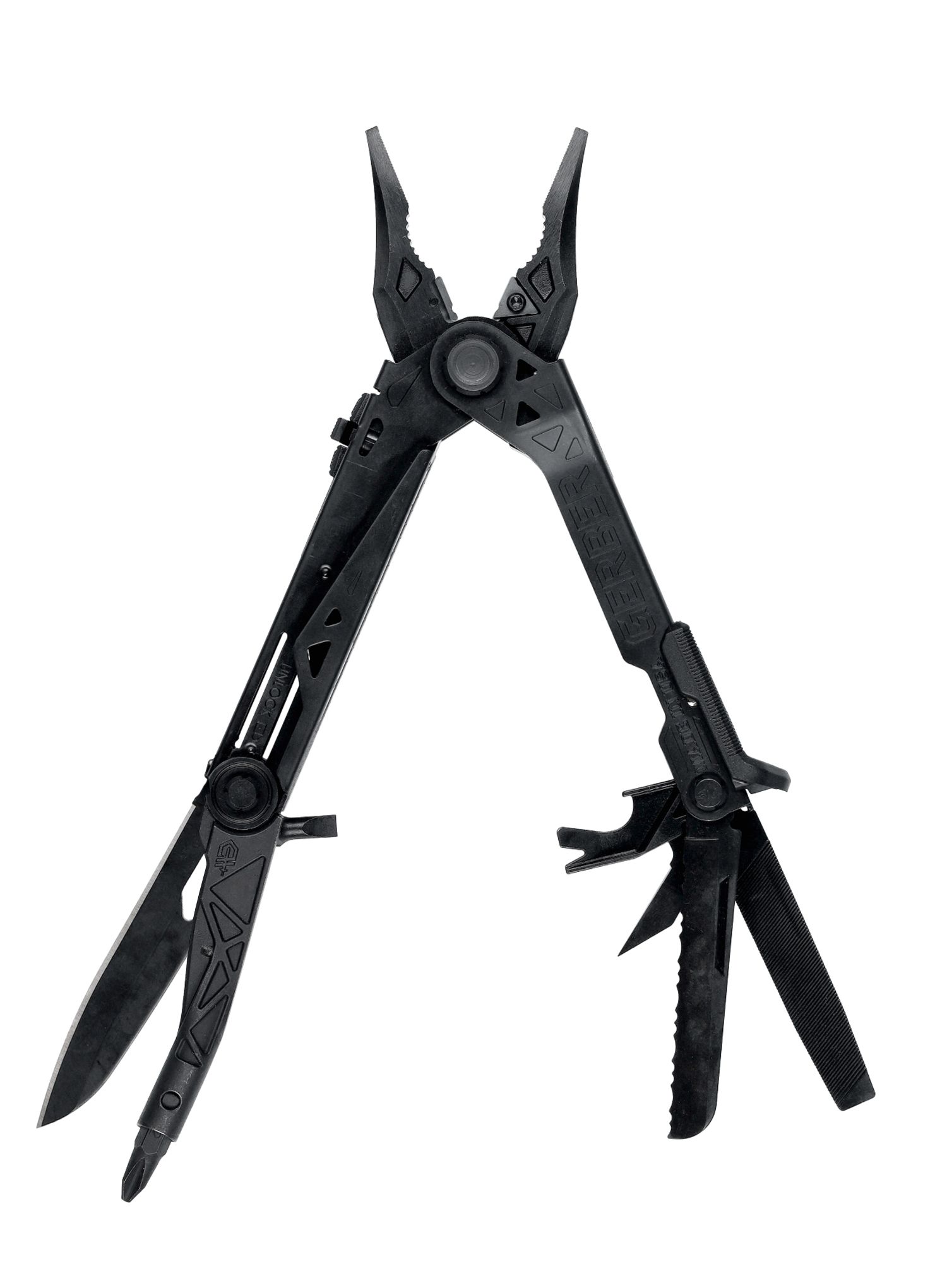 Multitool Gerber Center-Drive Black Bit Set - black