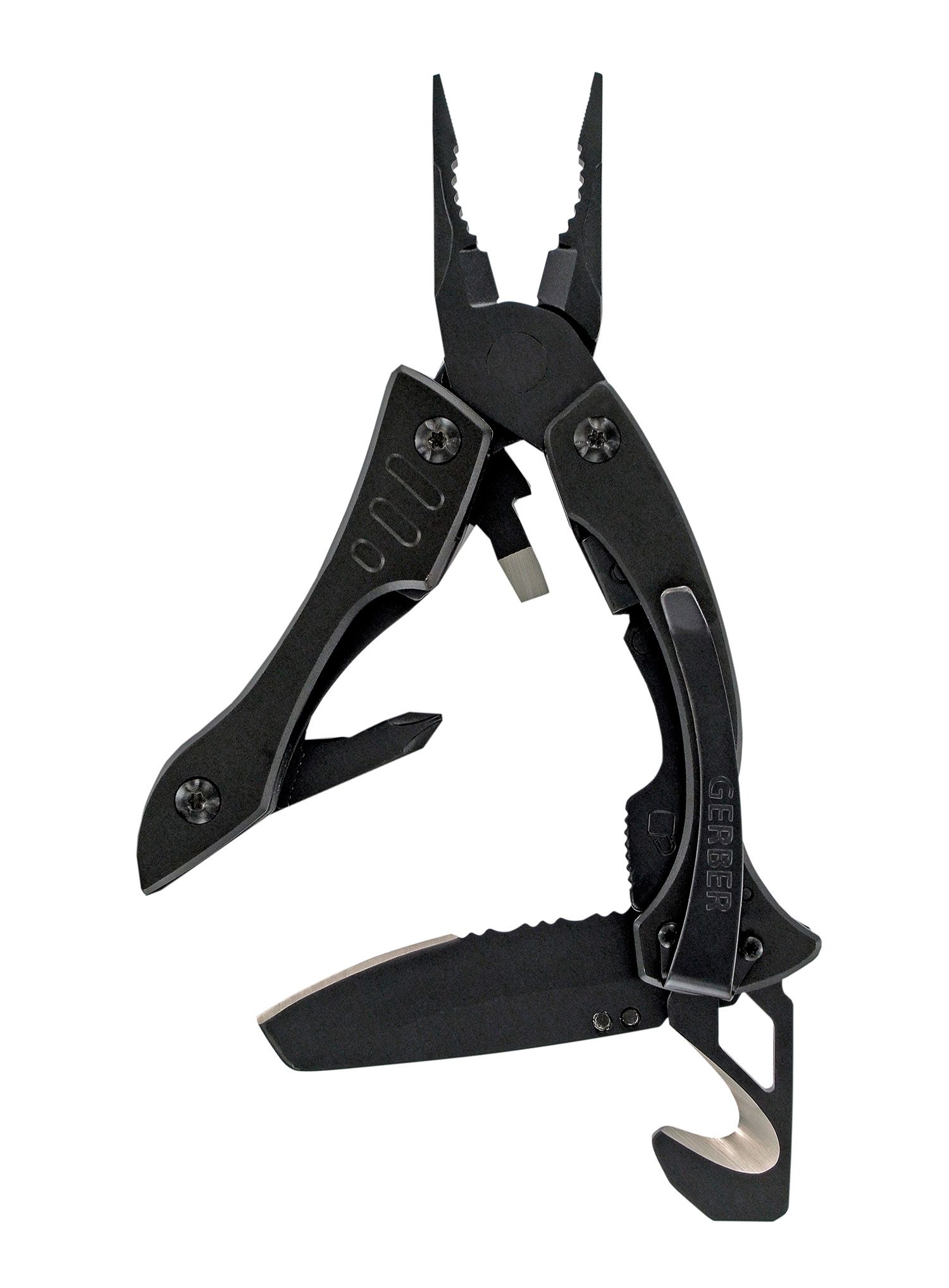 Multitool Gerber Crucial w/strap cutter