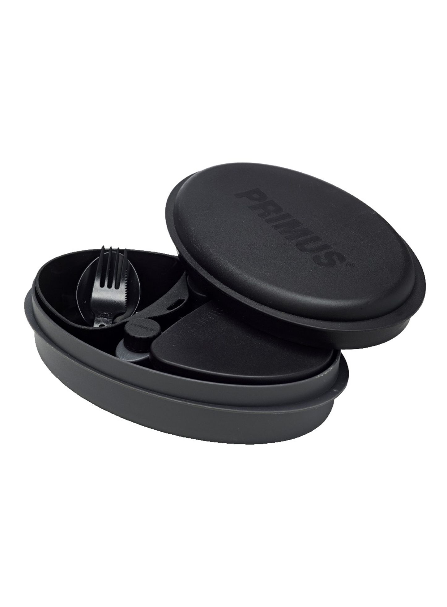 Nádobí Primus Meal Set - graphite/black