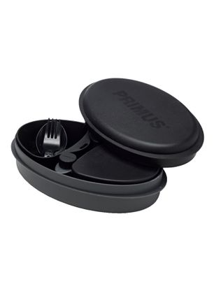 Nádobí Primus Meal Set - graphite/black