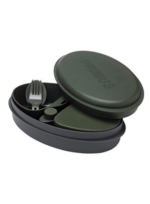 Nádobí Primus Meal Set - graphite/green