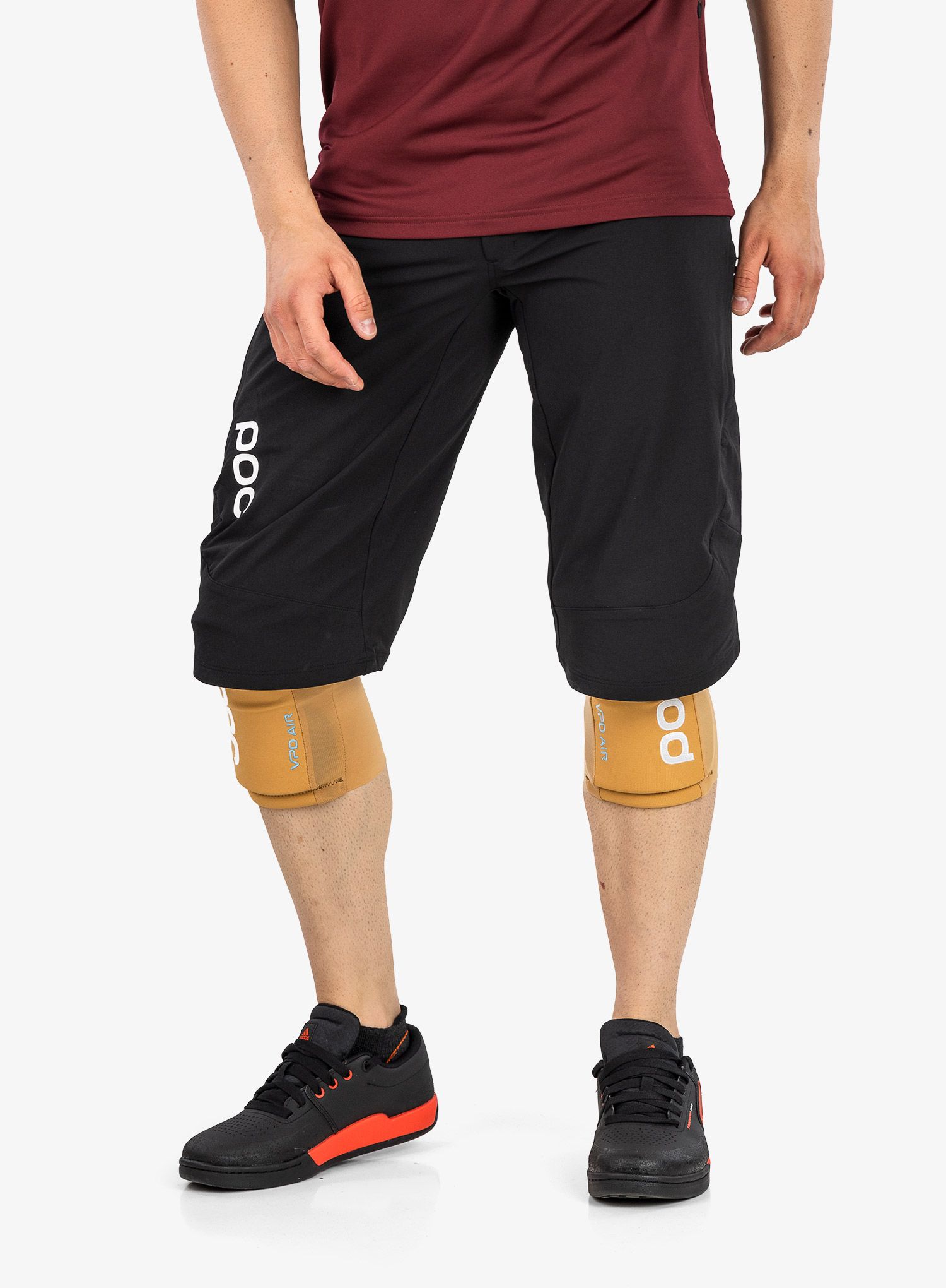 Cyklistické chrániče kolen POC Joint VPD Air Knee - aragonite brown