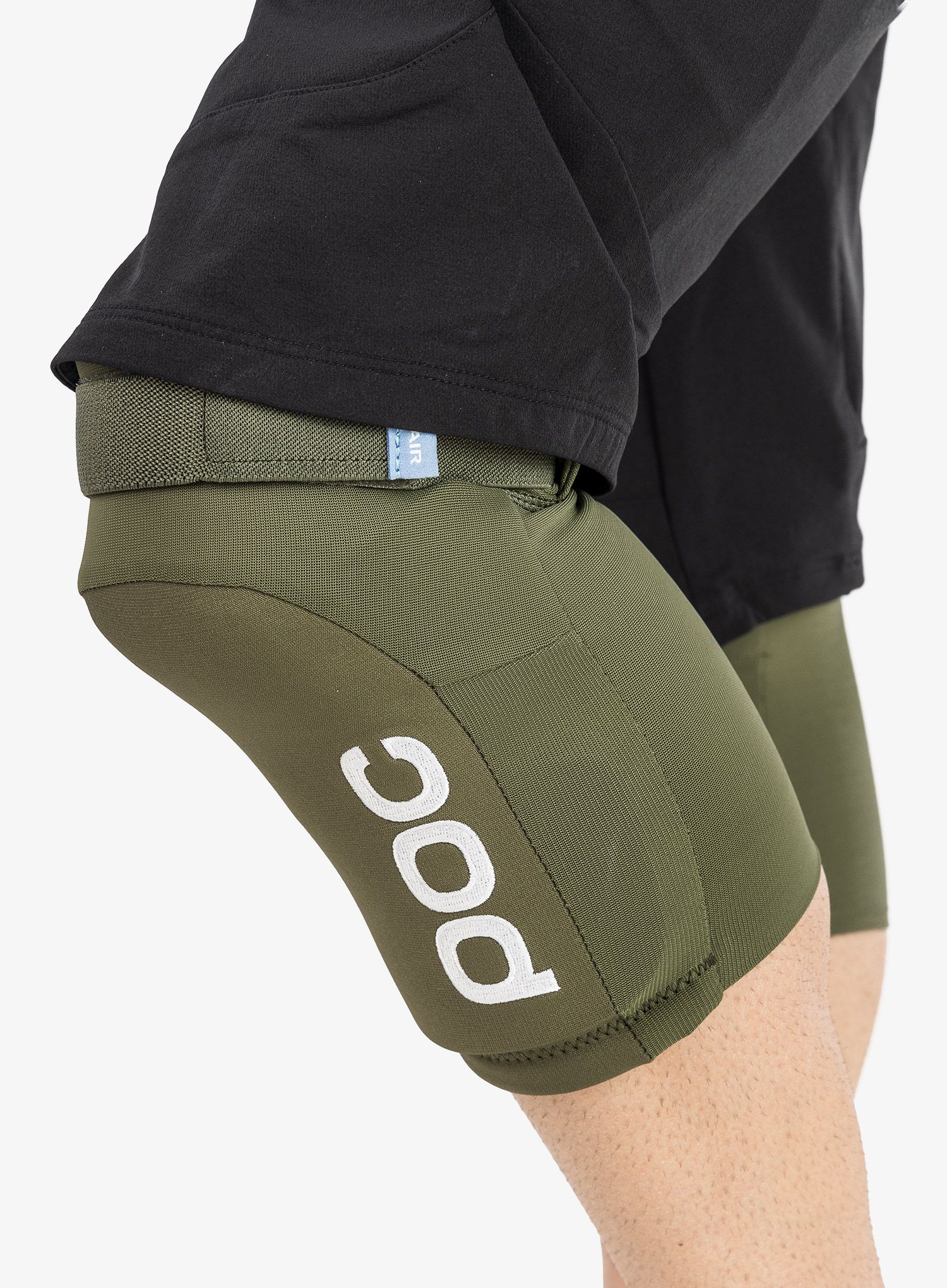 Cyklistické chrániče kolen POC Joint VPD Air Knee - epidote green