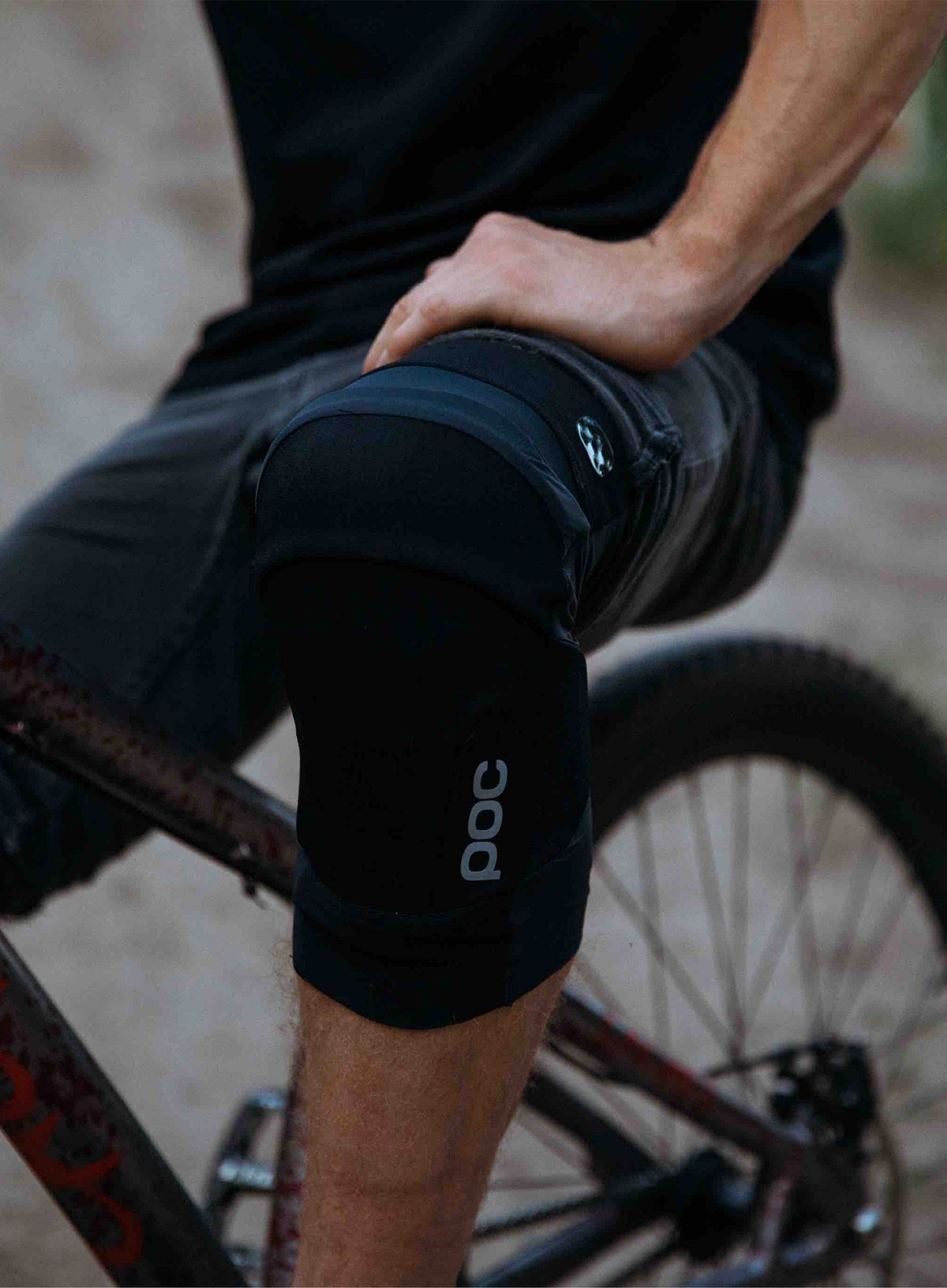 Cyklistické chrániče kolen POC Oseus VPD Knee - uranium black