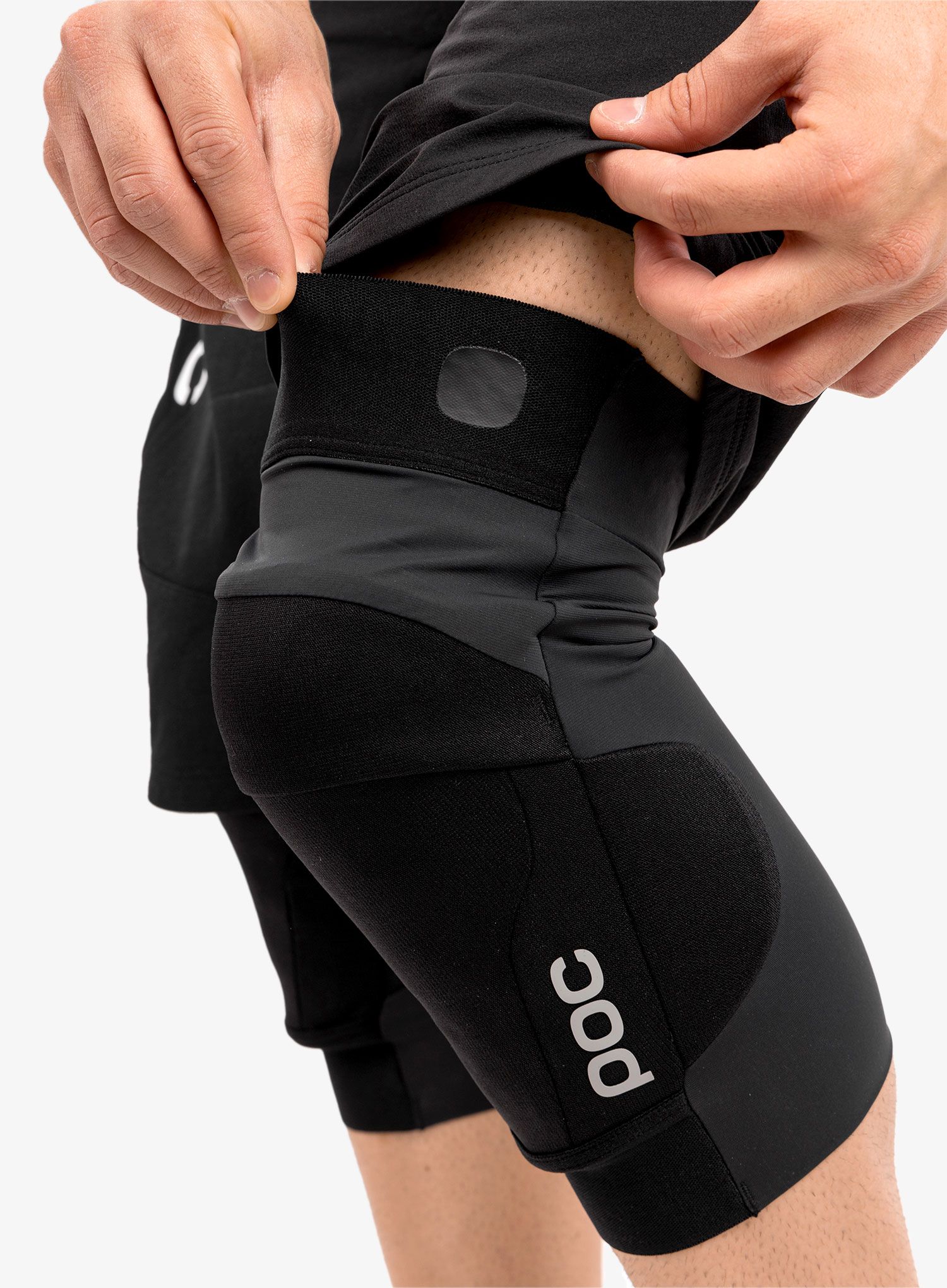 Cyklistické chrániče kolen POC Oseus VPD Knee - uranium black