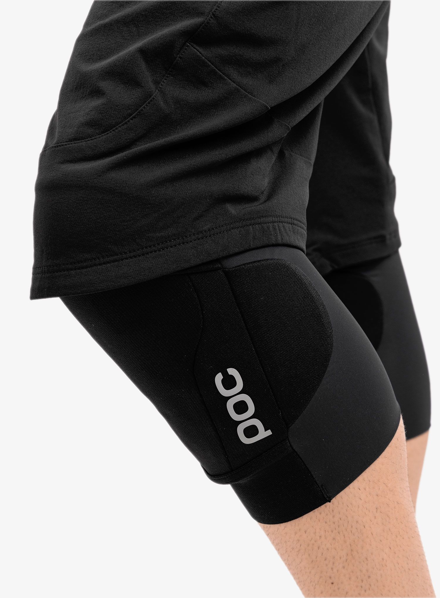 Cyklistické chrániče kolen POC Oseus VPD Knee - uranium black