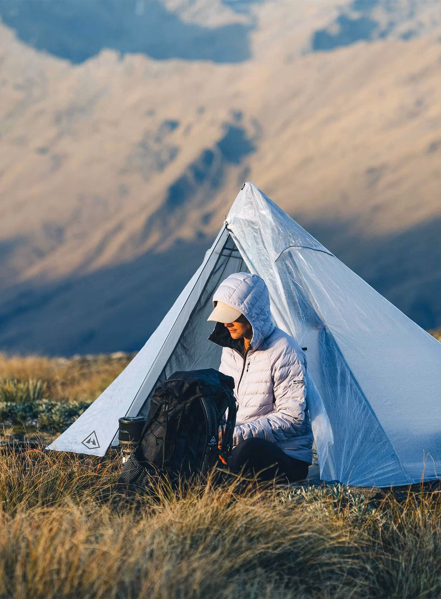 Stan pro 1 osobu Hyperlite Mountain Gear Mid 1 Tent - white