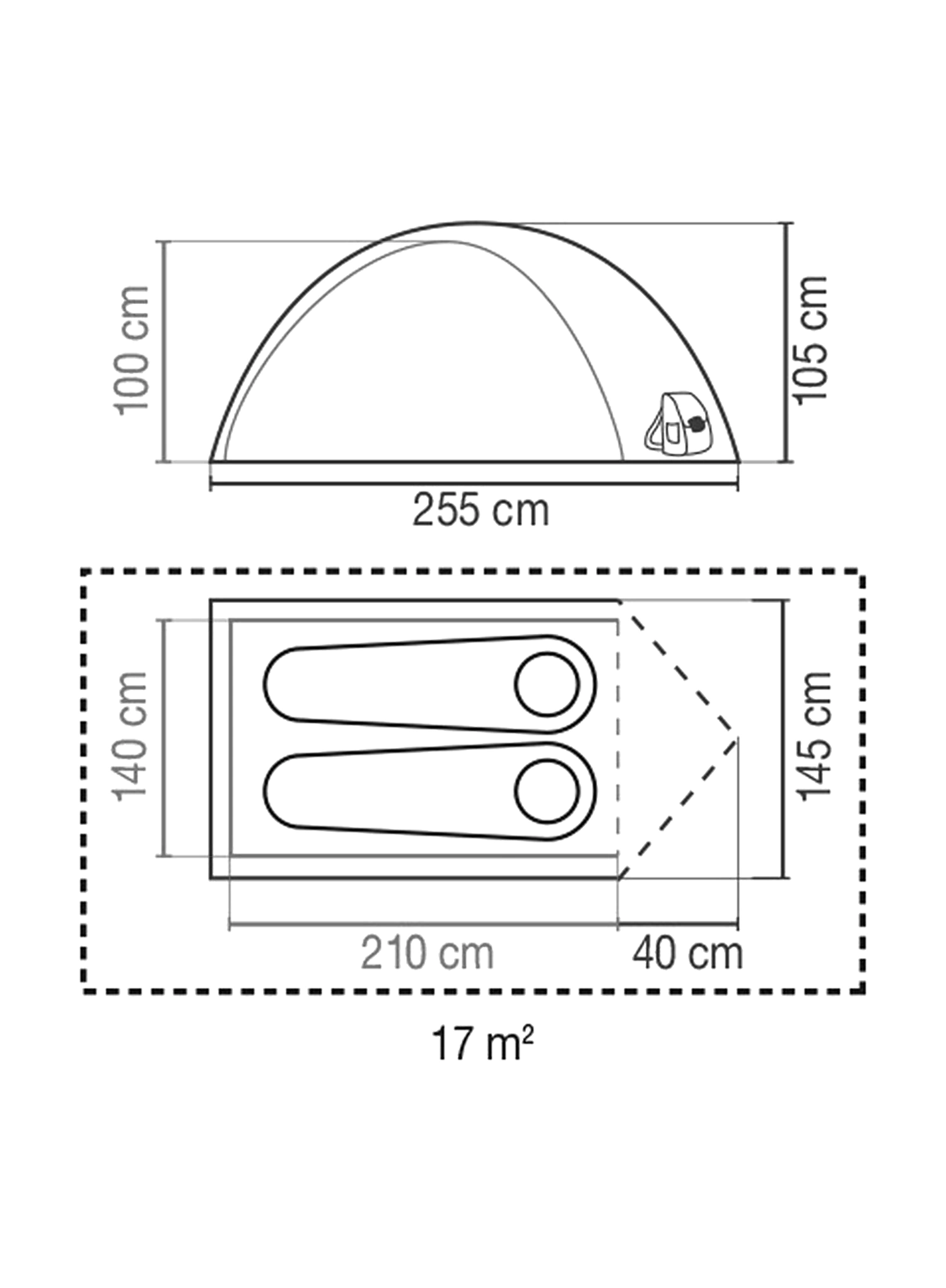 Stan pro 2 Coleman Darwin 2 Blackout