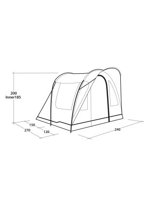 Stan pro 2 Outwell Sky 2