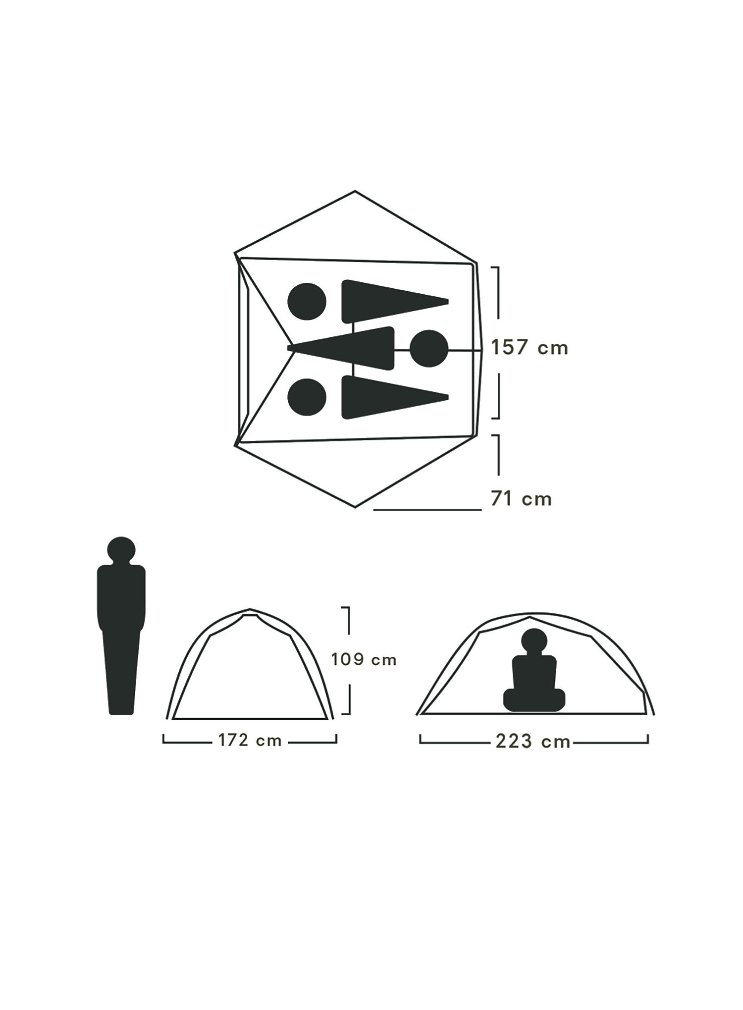 Stan pro 3 Nemo Mayfly OSMO 3P