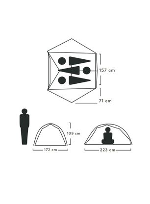 Stan pro 3 Nemo Mayfly OSMO 3P