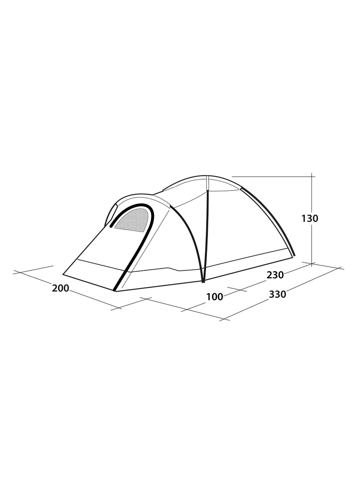 Stan pro 3 Outwell Cloud 3