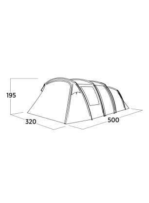 Stan pro 5 osob Easy Camp Hamra 5