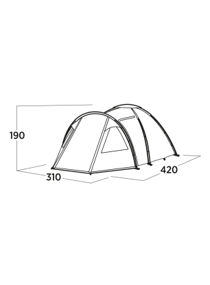 Stan pro 5 osob Easy Camp Kinn 5