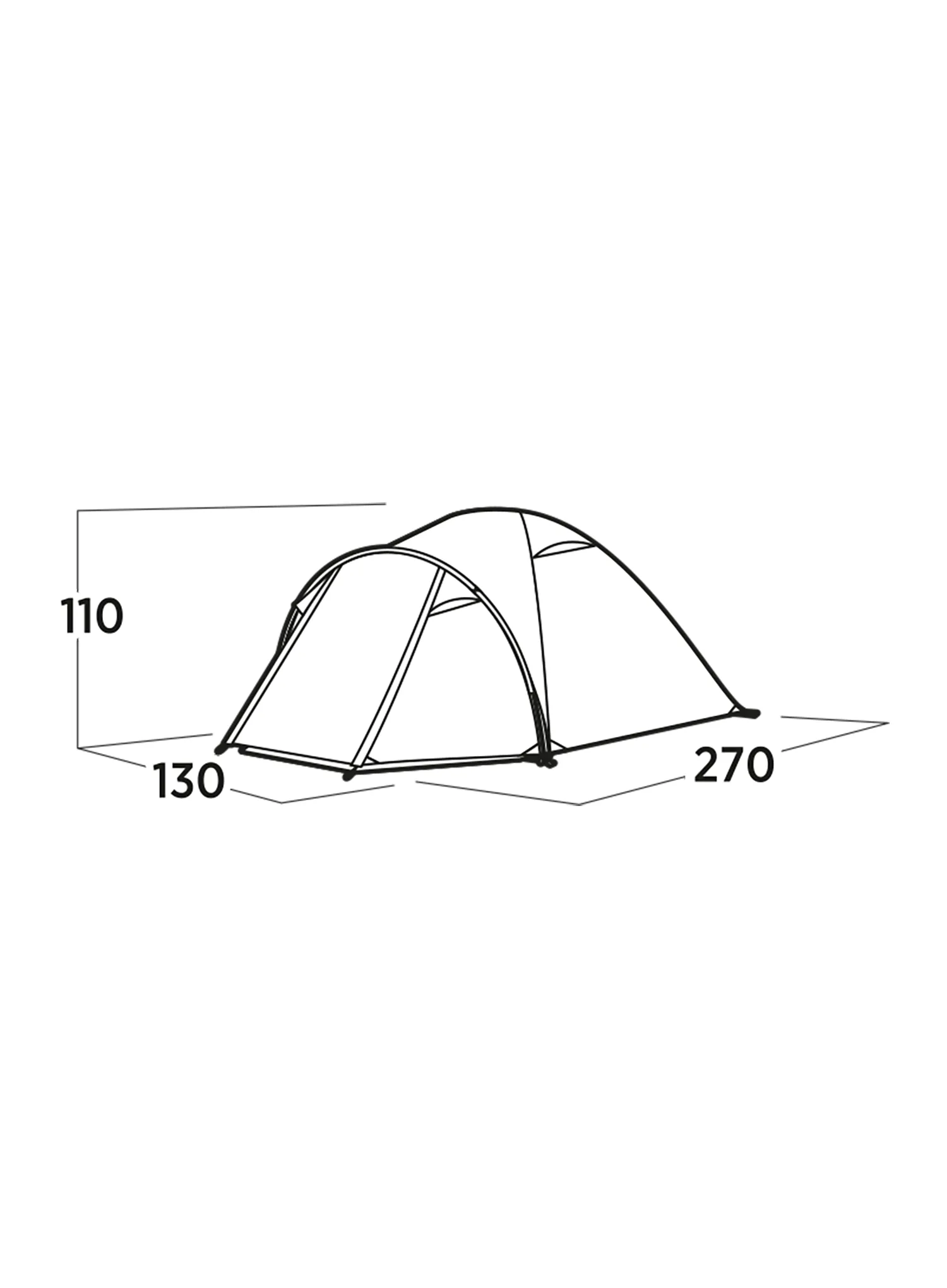 Stan pro dva Easy Camp Setesdal 2