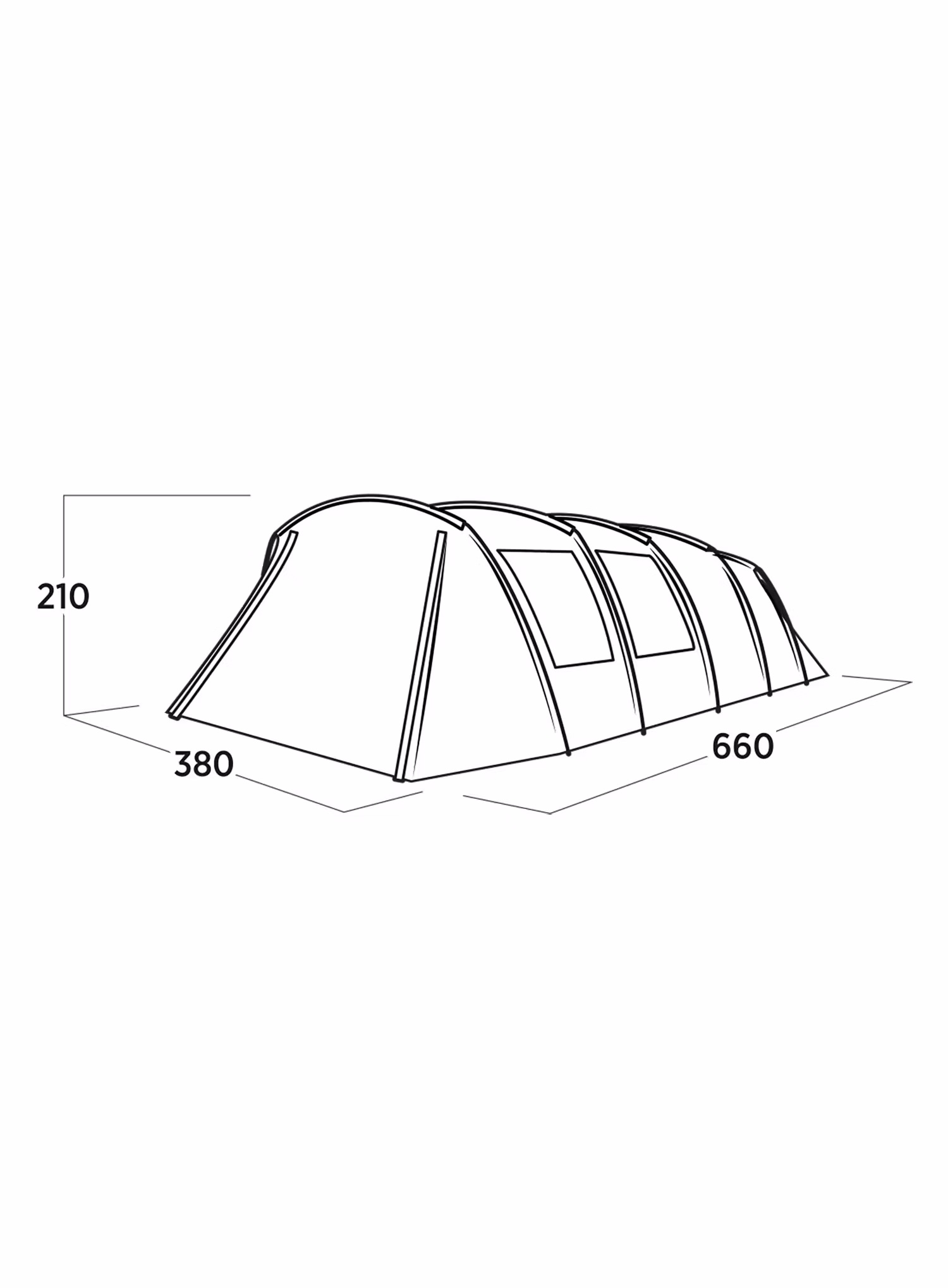 Rodinný stan Easy Camp Sola 6