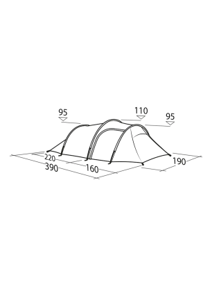Stan pro 3 Robens Sage 3 Pro - green