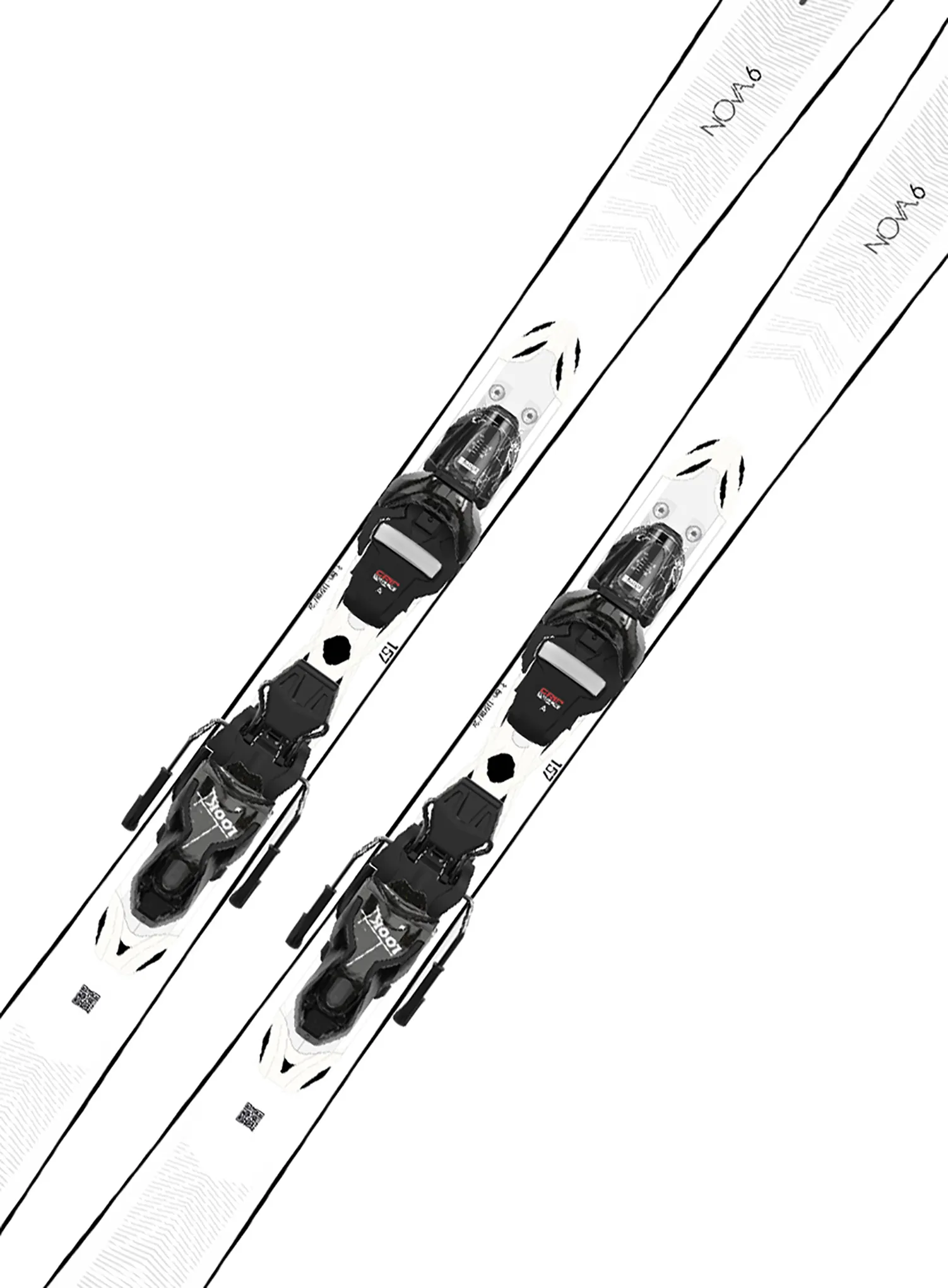 Dámské lyže Rossignol Nova 6  + vázání Xpress W 11 GW