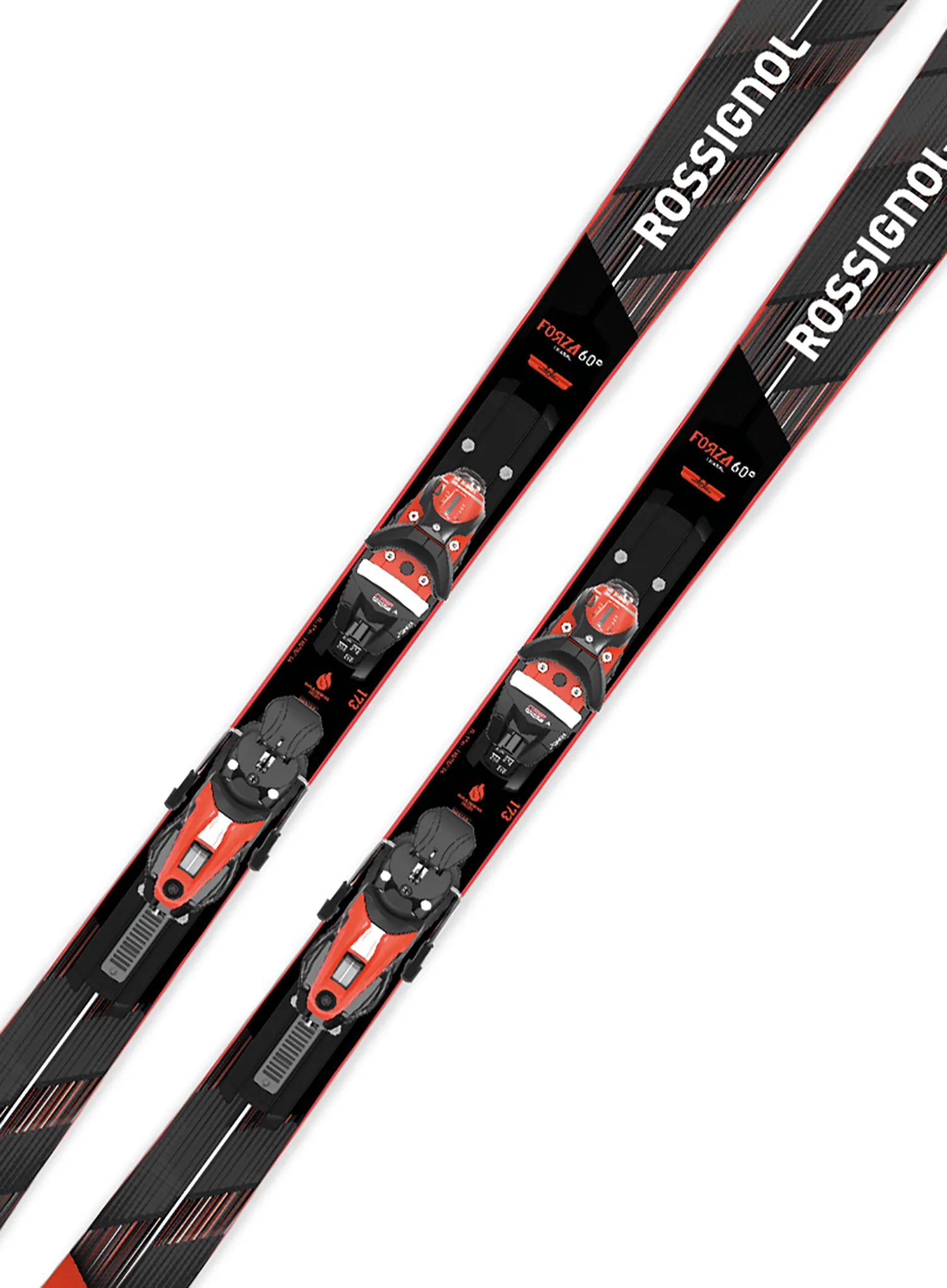 Lyže Rossignol Forza 60 TI - red + vázání NX 12 Konect GW