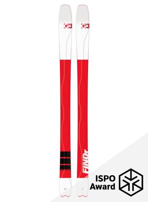 Lyže G3 FINDr 86 - red