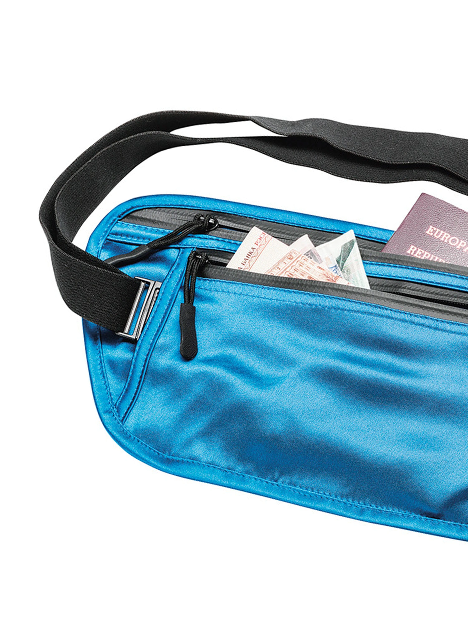 Ledvinka Cocoon Secret Waist Wallet - Silk - blue lagoon