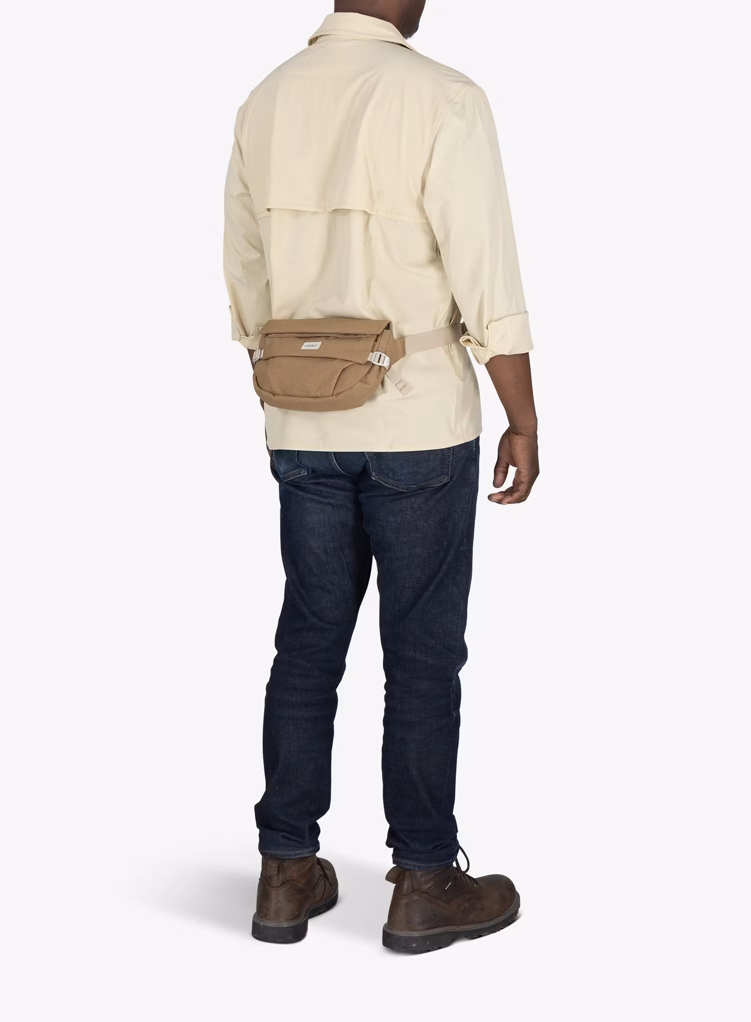 Ledvinka Osprey Arcane Hip Bag - latte brown