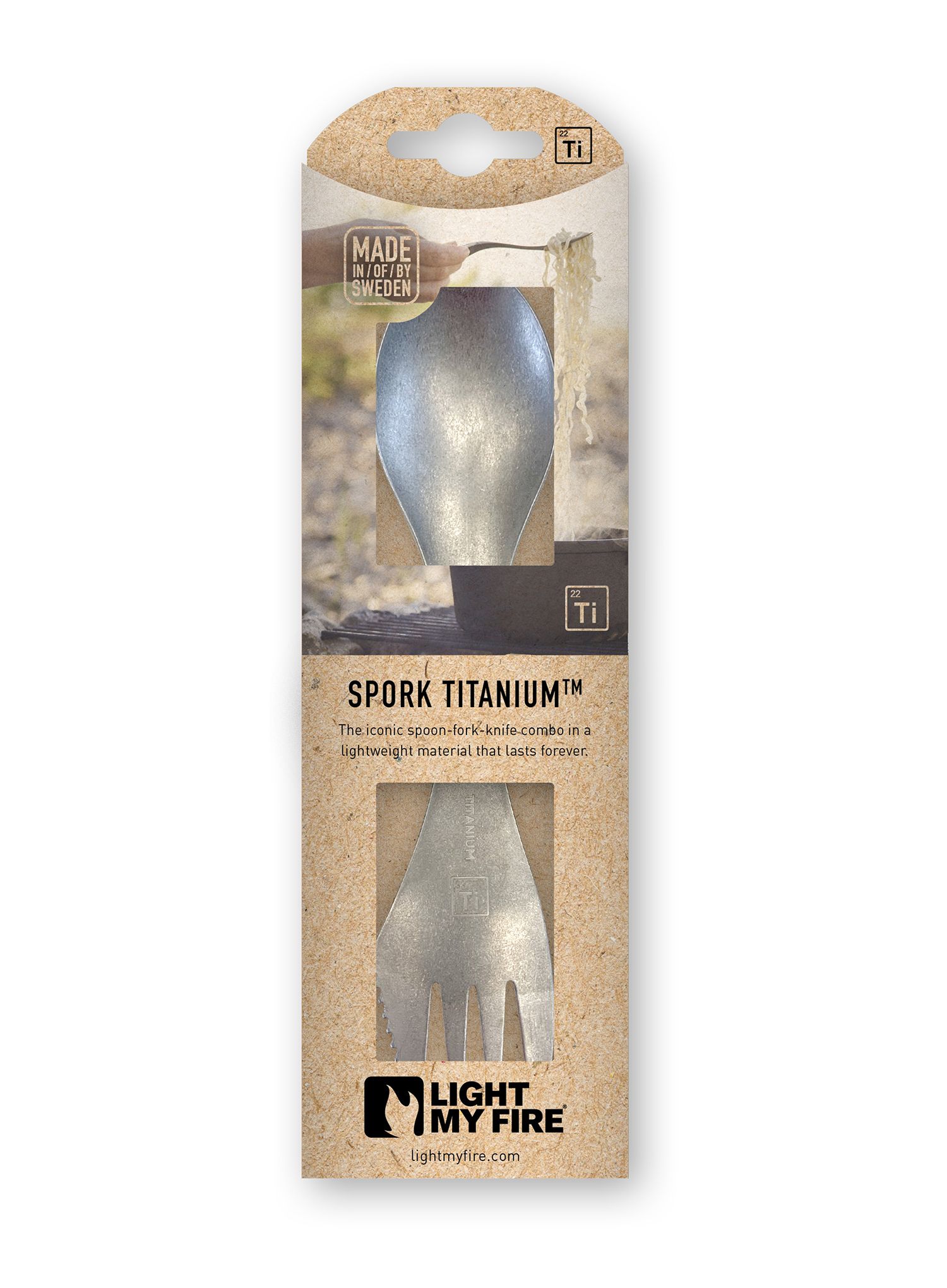 Příbory Light My Fire Spork Original Titanium