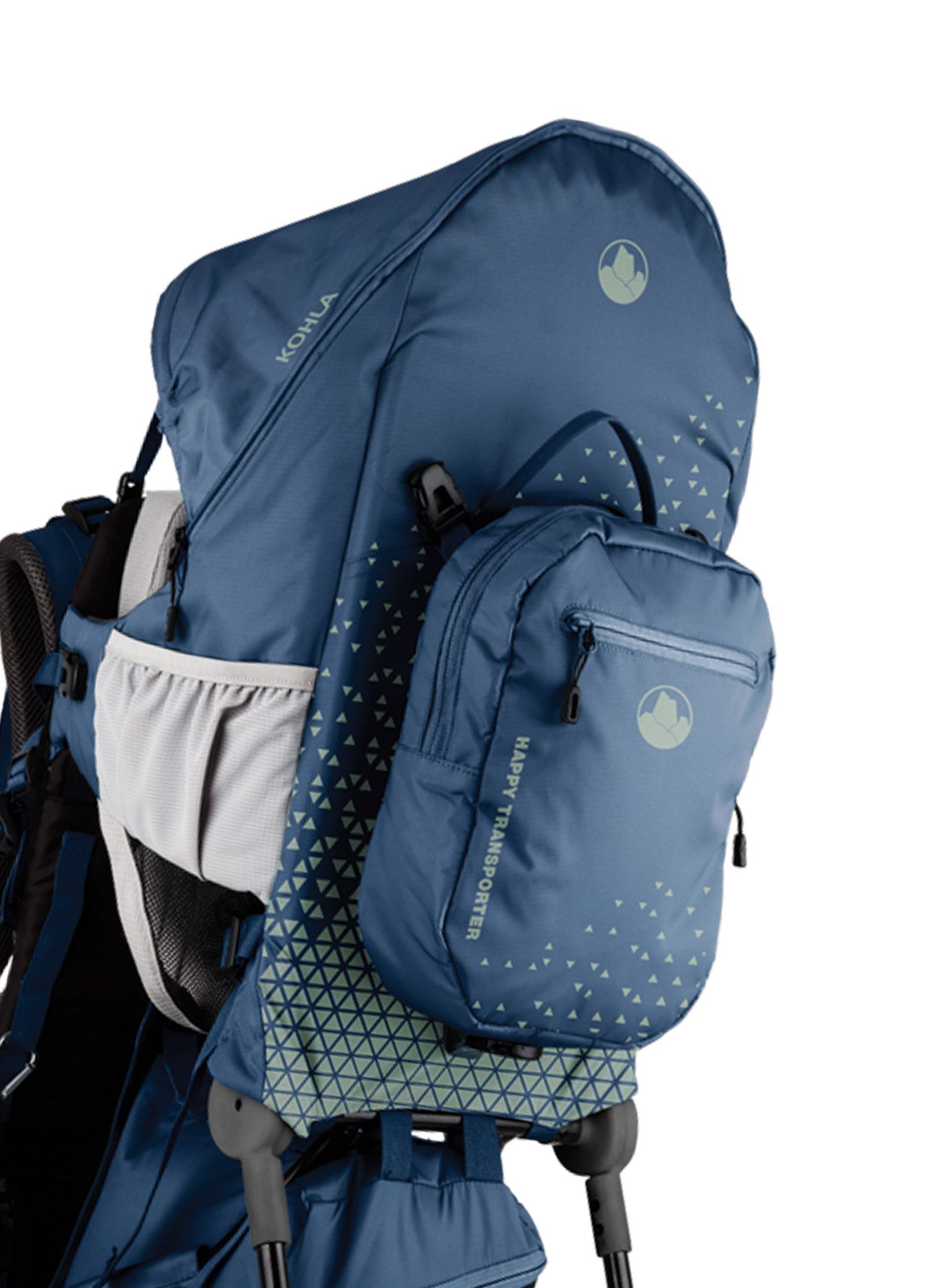 Nosítko pro deti Kohla Happy Transporter - navy peony