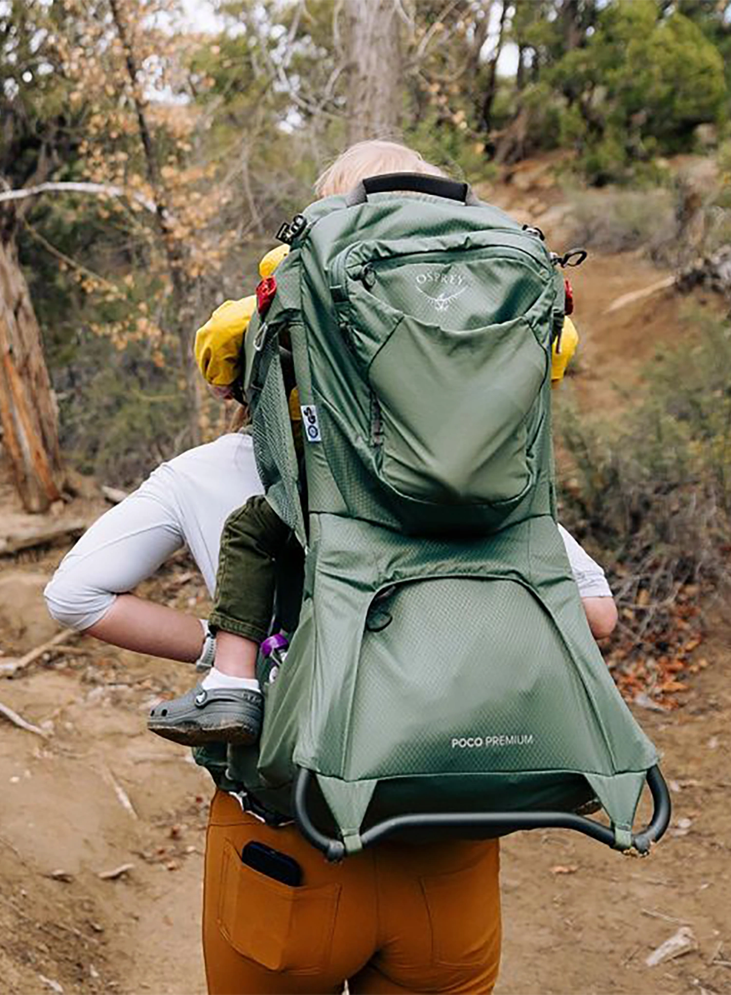 Nosítko pro deti Osprey Poco Premium - koseret green