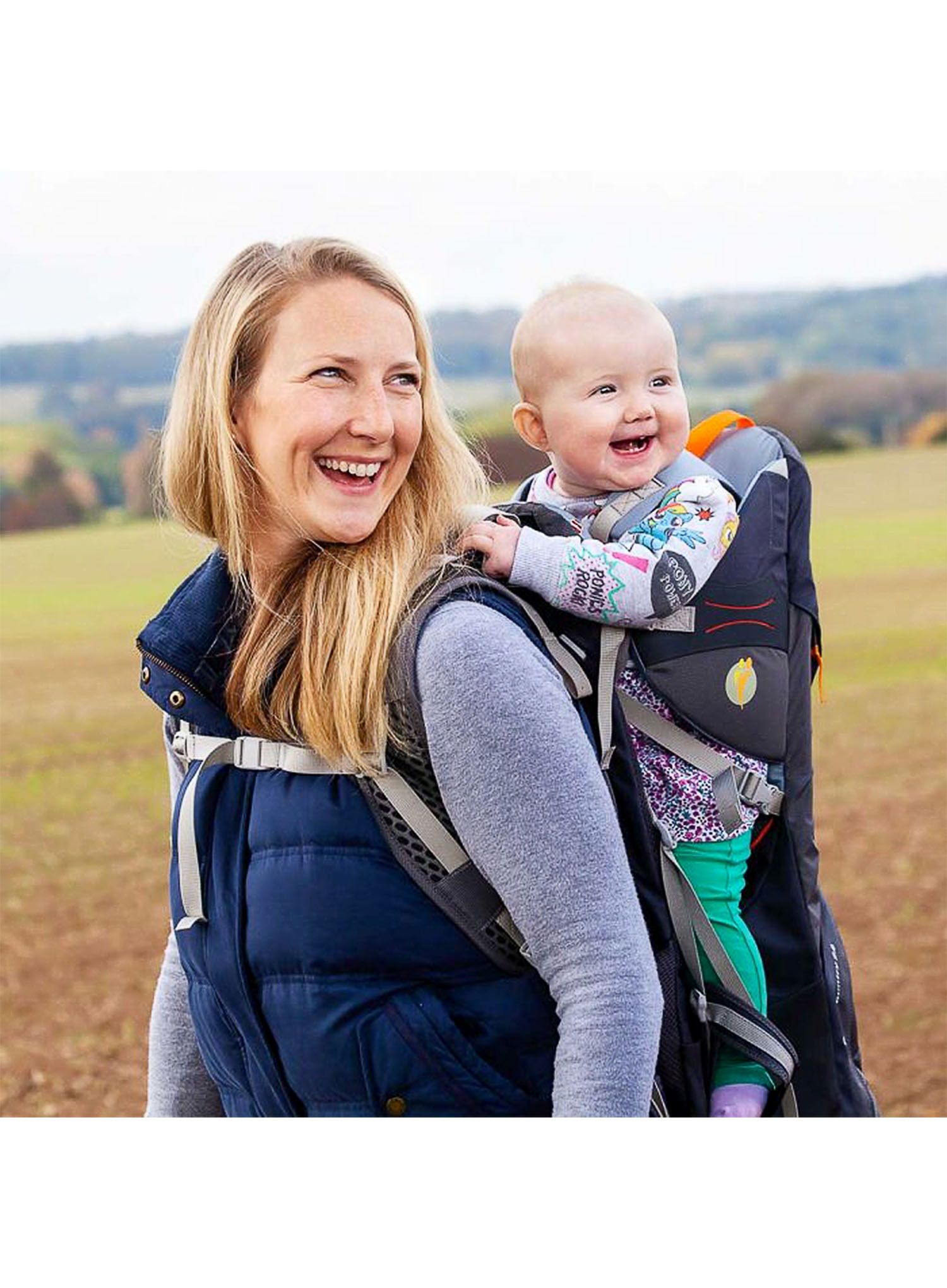 Dětské nosítko LittleLife Cross Country S4 Child Carrier - grey