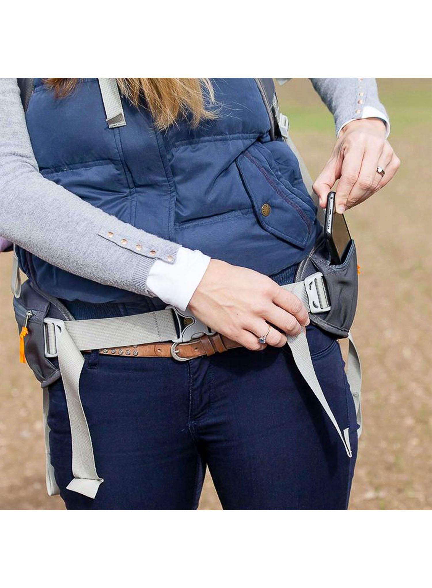 Dětské nosítko LittleLife Cross Country S4 Child Carrier - grey