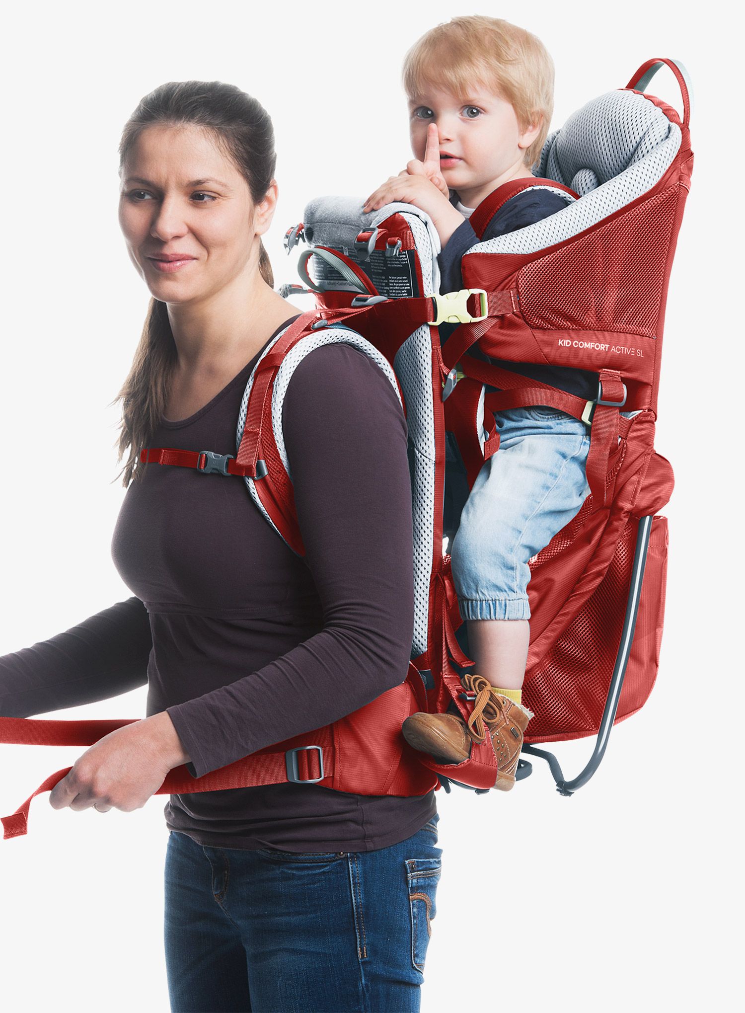 Dámské nosítko Deuter Kid Comfort Active SL - currant