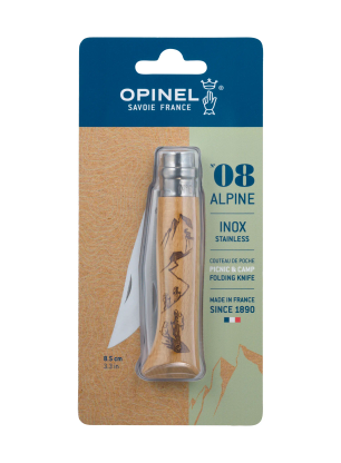 Turistický nůž Opinel Engraved Sport Hiking 08 Blister