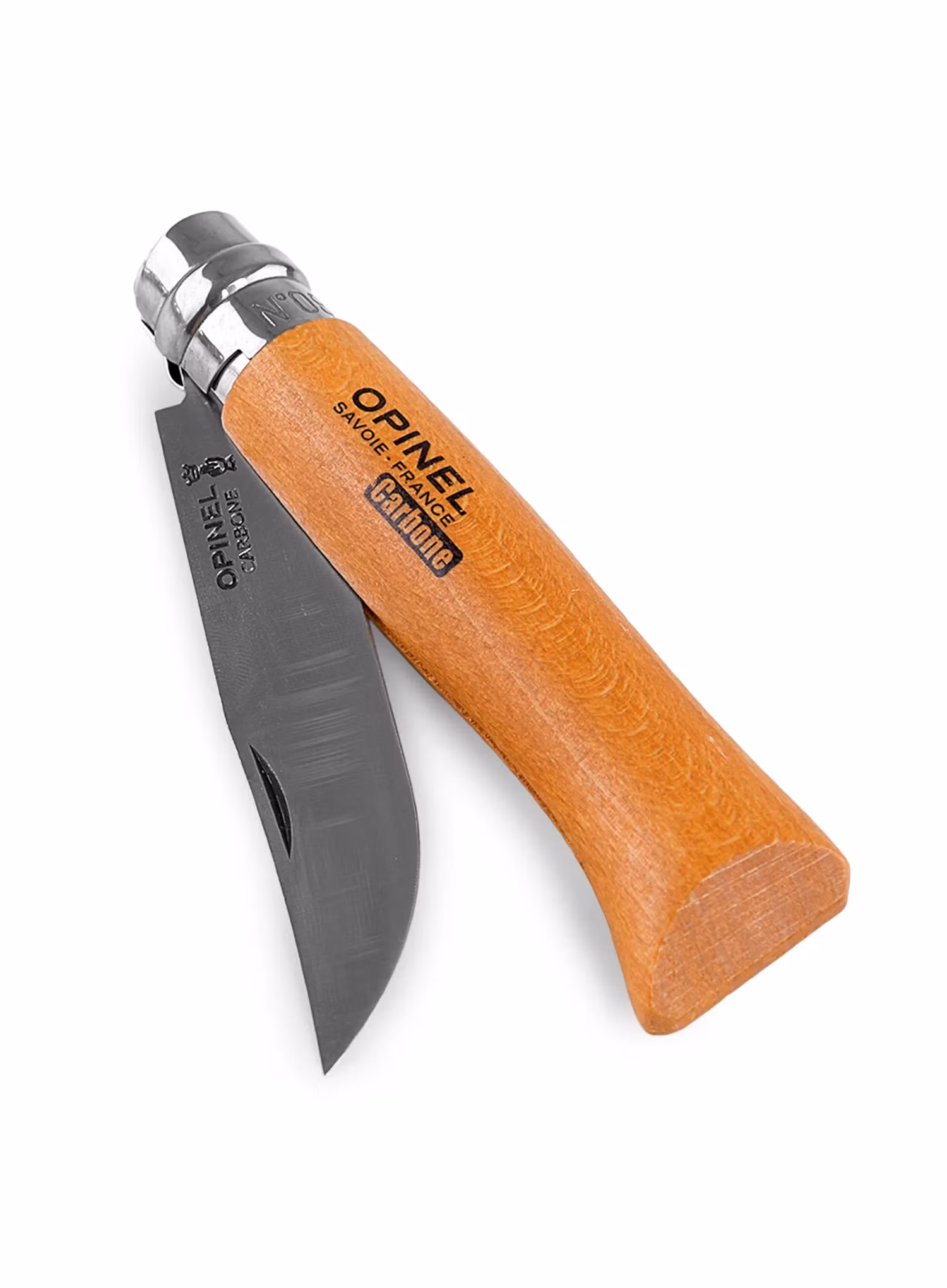 Skládací nůž Opinel No.08 Carbon Steel Blister