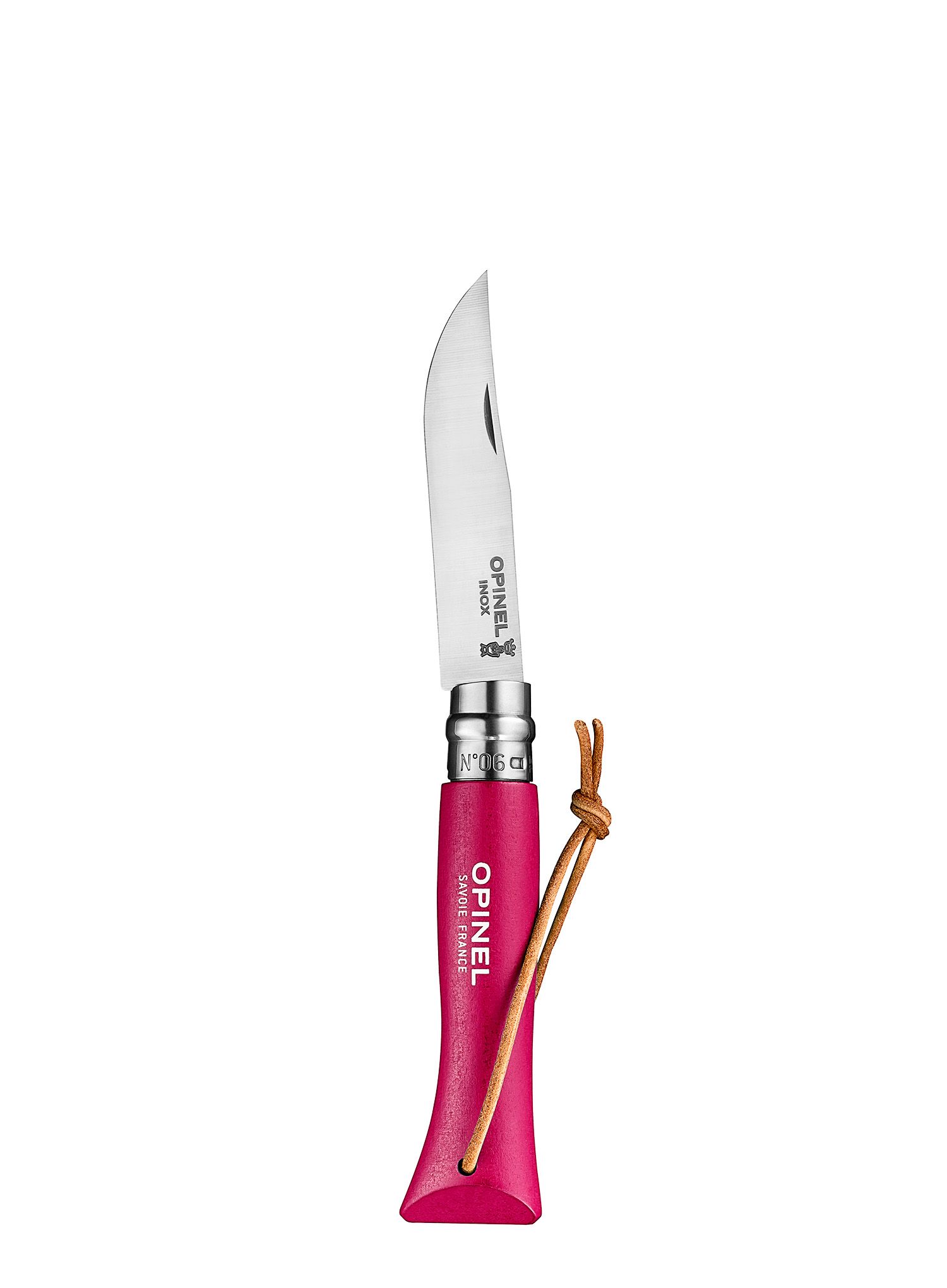 Nůž Opinel Inox Outdoor No. 6 - raspberry