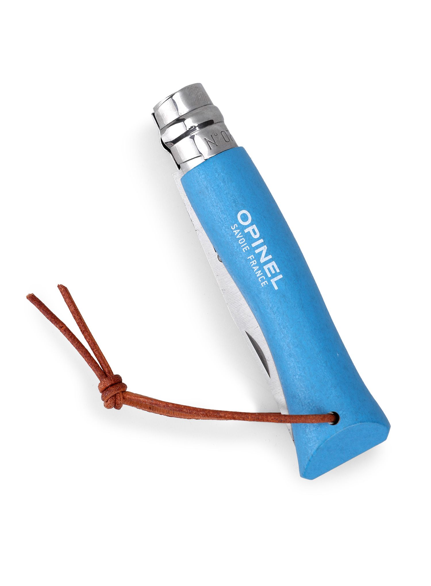 Nůž Opinel Inox Outdoor No. 7 - cyan blue