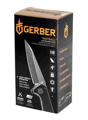 Turistický nůž Gerber Fastball - onyx