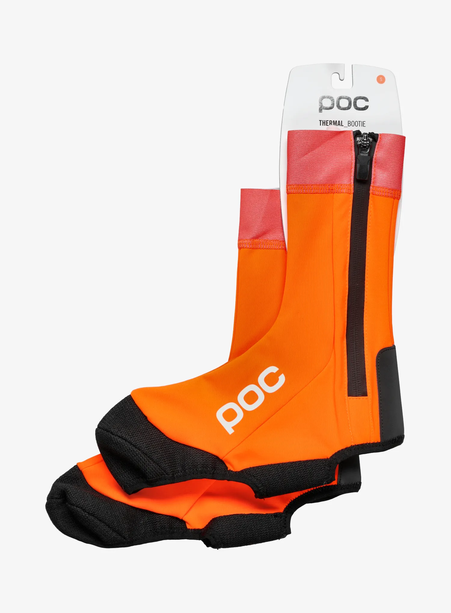 Cyklistické návleky na boty POC Thermal Bootie - zink orange